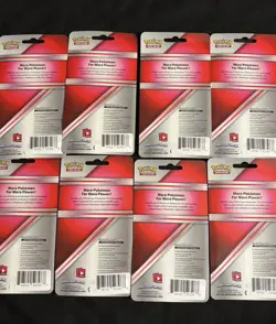 Lot of 8 Pokemon TCG Machamp Knock Out Collection Sealed | 2 Mini Packs + Coin - Image 1