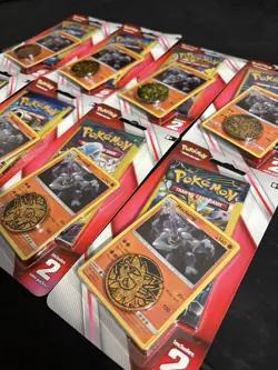 Lot of 8 Pokemon TCG Machamp Knock Out Collection Sealed | 2 Mini Packs + Coin - Image 3