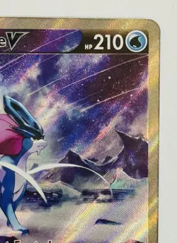 Pokemon Suicune V GG38/GG70 Full Art Gallarian Gallery Crown Zenith Near Mint NM - Image 4