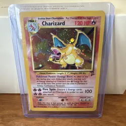 1995 Pokemon TCG Charizard Base Set 2 4/130 Holo Ungraded - Image 1