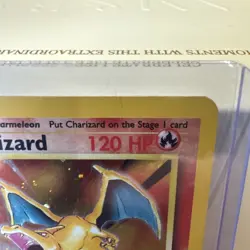 1995 Pokemon TCG Charizard Base Set 2 4/130 Holo Ungraded - Image 3