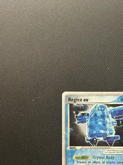 Regice Ex Hidden Legends 97/101 Holo Rare Pokemon TCG Nintendo cracked ice - Image 3