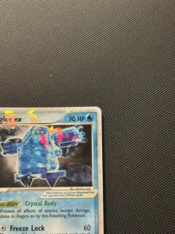 Regice Ex Hidden Legends 97/101 Holo Rare Pokemon TCG Nintendo cracked ice - Image 5