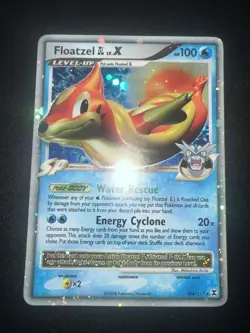 Floatzel GL Lv.X 104/111 Rising Rivals Holo MINT PERFECT CARD - Image 2
