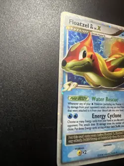 Floatzel GL Lv.X 104/111 Rising Rivals Holo MINT PERFECT CARD - Image 3