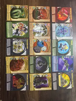 Lot Of 15 Misc Bakugan Cards - Image 1