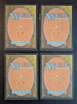 PLAYSET MAGIC MTG Priest of Titania 4x Urza saga UK - Image 2