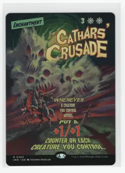 Cathars' Crusade (Showcase) MTG Innistrad Remastered Regular - Image 1