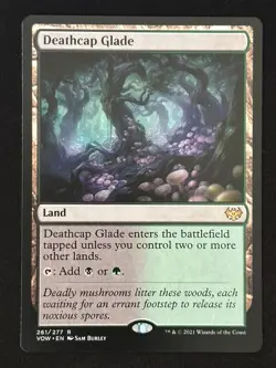 1x MTG Deathcap Glade - Innistrad: Crimson Vow (VOW) #261 - Magic the Gathering - Image 1