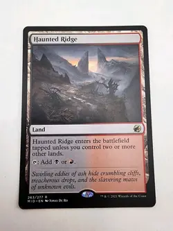 Haunted Ridge Innistrad: Midnight Hunt • Regular MTG - Image 1