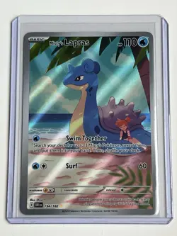 Misty’s Lapras 194 / 182 Pokemon SV Destined Rivals 2025 NM Illustration Rare - Image 1