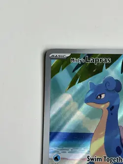 Misty’s Lapras 194 / 182 Pokemon SV Destined Rivals 2025 NM Illustration Rare - Image 5