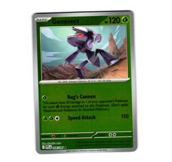 Pokemon Genesect 008/094 Me02: Phantasmal Flames Reverse Holo [NM-LP] - Image 1