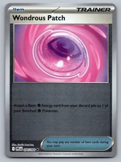 Pokemon TCG ME02: Phantasmal Flames Wondrous Patch 094/094 Reverse Holo - Image 1