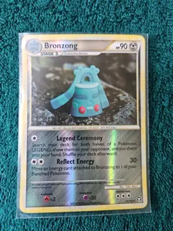 Bronzong 15/102 Reverse Holo - Rare - Pokemon Triumphant - LP - Image 2