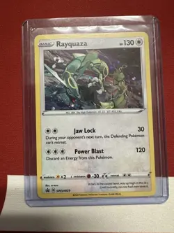 Rayquaza Promo SWSH029 Sword and Shield 029 Holo Promo Card Pokemon - Image 1