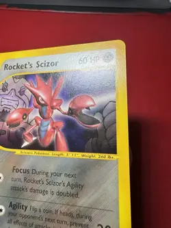 Rocket’s Scizor 4 Best of Game Promo Pokemon Card NM - Image 4