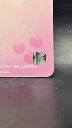 Kayou My little Pony Eternal Glory Moon vol. 8 Ultimate card SC Fluttershy - Image 3