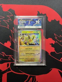 ACE 10 GEM MINT Jolteon 029/131 POKE Ball Prismatic Evolutions Pokemon TCG Card - Image 1