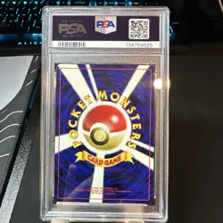2000 Pokemon P.M. Japanese Neo 2 ESPEON Holo Foil Card #196 PSA 8 NM-MT - Image 2