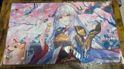 MTG Wandering Emperor cherry blossoms viewing Playmat limited Japan New 2025 - Image 1