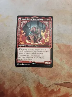 Birgi, God Of Storytelling Showcase Kaldheim MTG NM - Image 1