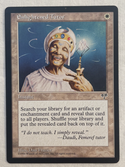 1x Enlightened Tutor Mirage MTG Magic the Gathering NM - Image 1