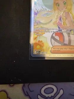 Lillie’s Determination 184/132 Special Illustration Rare Mega Evo Pokemon Clean - Image 2