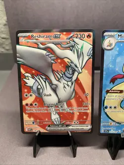 Pokemon TCG Lot Full Art Holo Rare Reshiram EX Milotic EX Oinkologne EX NM - Image 2