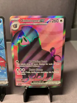 Pokemon TCG Lot Full Art Holo Rare Reshiram EX Milotic EX Oinkologne EX NM - Image 4