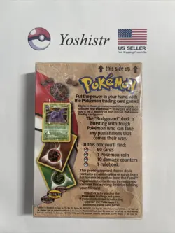 Pokemon Base Body Guard Theme Deck WOTC 1999 Shadowless Possible Vintage Rare 🔥 742818060738 - Image 2