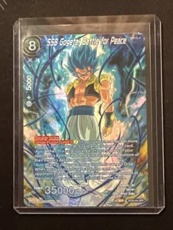 Dragonball Super Card Game SSB Gogeta, Battle for Peace #BT26-044 SPR - Image 1