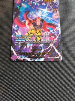 One Piece Card Tcg EB04-039 Eustass Captain Kid SP OP14 English Mint - Image 4