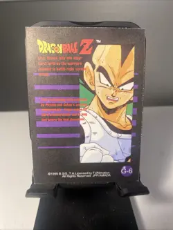 Dragon Ball Z Frieza Gold Foil Card G-6 - Image 2