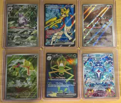 Pokemon Full Art Lot 6 Cards Total Near Mint Condition - Image 1