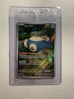 Pokemon TCG Snorlax Sealed 051 SV Scarlet & Violet Promo Card NM Condition - Image 1