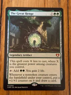 The Great Henge - Commander Masters - MTG - 0294 - Image 1