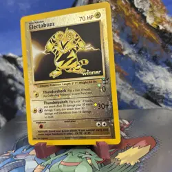 Electabuzz - 1 [Winner] Pokemon Best of Promo - Reverse Holo LP ✨ - Image 3