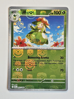 Pokemon Black Bolt Lilligant Maser Ball Holo 007/086 English - Image 1