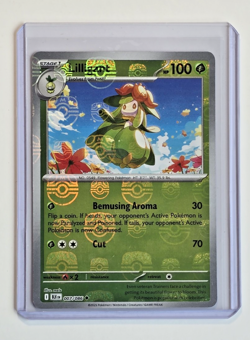 Pokemon Black Bolt Lilligant Maser Ball Holo 007/086 English - Image 3
