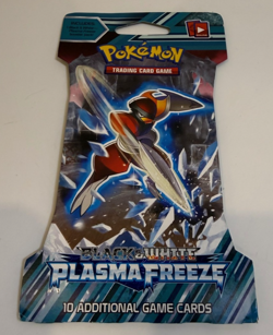 Pokemon TCG Vintage Black & White Plasma Freeze Sleeved Booster Pack - Image 1