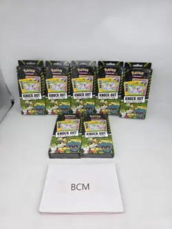 Knock Out Collection Shaymin, Zeraora & Marshadow - Pokemon Sealed 7 pieces - Image 1