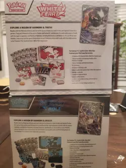 Pokemon Center White Flare and Black Bolt Elite Trainer Box ETB Bundle Sealed - Image 2