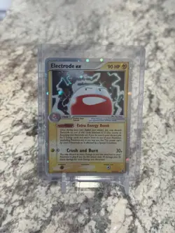 Pokemon Electrode ex 90 HP EX FireRed & LeafGreen 107/112 Holo Ultra Rare - Image 1