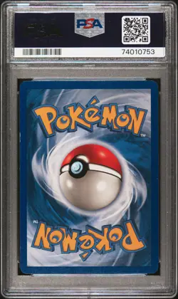 2003 Pokemon Best of Game Promo Hitmonchan Rev. Holo Winner Stamp #2 PSA 7 - Image 2