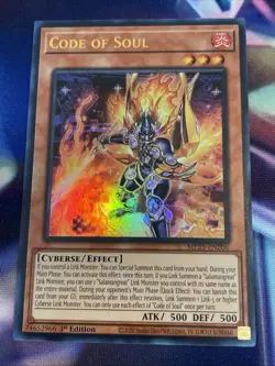 Yu-Gi-Oh! TCG Code of Soul MP25-EN206 Ultra Rare Yugioh NM/M - Image 1