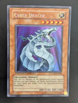 Cyber Drache CT03-DE002 Secret Rare DE NM YUGIOH - Image 1