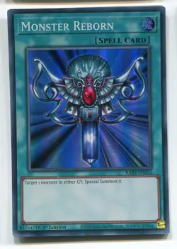 Yu-Gi-Oh! Monster Reborn Super Rare englisch RA03-EN052 Wiedergeburt - Image 1