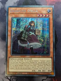 Yu-Gi-Oh! - Exosister Stella - MP23-EN253 - Prismatic Secret Rare - 1st Ed - LP - Image 1