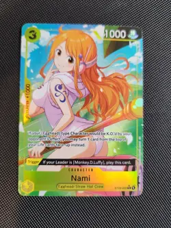 Nami ST29-008 C Egghead Deck Foil ENGLISH One Piece CCG Alt Art - Image 1